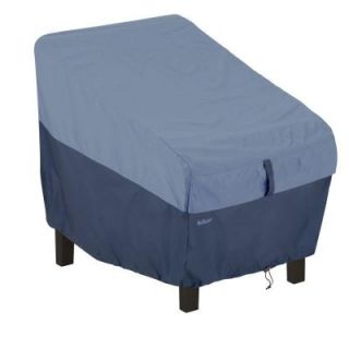 Classic Accessories Belltown Skyline Blue High Back Patio Chair Cover 55 292 015501 00