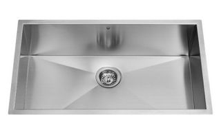 Vigo VG3219C Single Basin Undermount Kitchen Sink   Kitchen Sinks