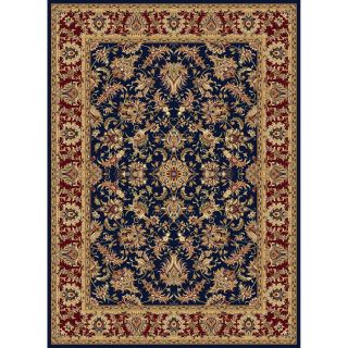 Concord Global Cyrus Navy Rectangular Indoor Woven Oriental Area Rug (Common 8 x 11; Actual 94 in W x 130 in L x 7.83 ft Dia)