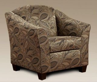 Chelsea Home Lilly Accent Chair   Astrid Ebony   Accent Chairs