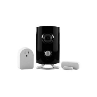 iControl Networks Piper classic All in One Security System with Video Monitoring Camera   Black RP1.0 NA ZP1 B