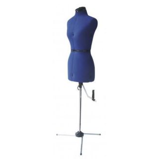 Adjustable Blue Small Mannequin Form   17708165  