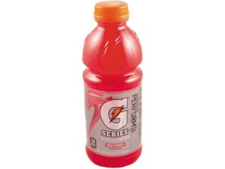 Gatorade 30004 Sports Drink, Fruit Punch, 20 oz. Plastic Bottles, 24/Carton