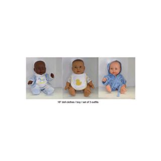 Get Ready Kids Doll Clothes Boy Outfits (Set of 3)