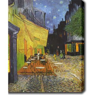 Vincent van Gogh Cafe Terrace at Night Oil on Canvas Art  