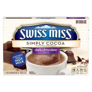 Swiss Miss Simply Cocoa Dark Chocolate 8ct