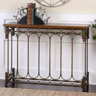 Harbin Metal Console Table   Console Tables