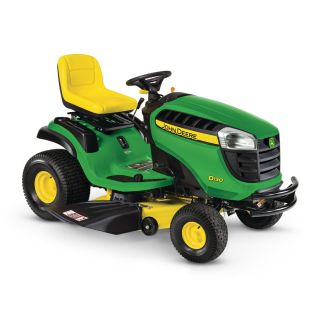 John Deere D130 22 HP V Twin Hydrostatic 42 in Riding Lawn Mower with Mulching Capability (CARB)