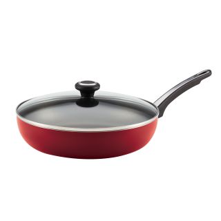Farberware High Performance Non Stick Aluminum 12 in. Covered Deep Skillet   Pots & Pans