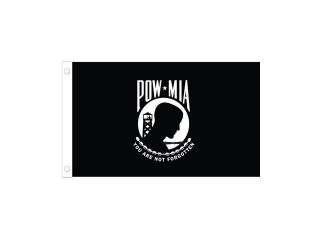 POW/MIA Flag   4' x 6' Double Sided Nylon