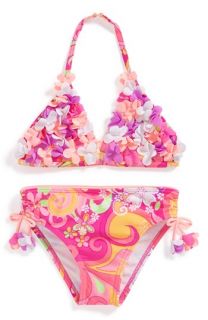Hula Star Fantasia Two Piece Swimsuit (Little Girls)