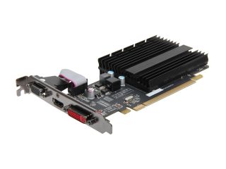 XFX HD 5000 Radeon HD 5450 DirectX 11 HD 545X YQH2 512MB 32 Bit DDR3 PCI Express 2.1 x16 HDCP Ready Low Profile Ready Video Card