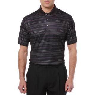 Ben Hogan Performance Big Men's Fine Line Stripe Polo Shirt