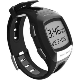 Sportline S7 Any Touch Heart Rate Monitor Watch, Black