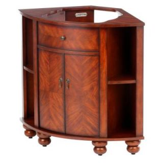 Hembry Creek Carlton 36 in. W x 21 1/2 in. D x 34 in. H Vanity Cabinet Only in Antique Maple VC CARLTON 20BN