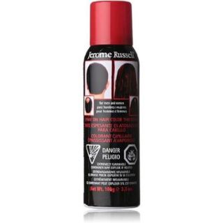 Jerome Russell Hair Color Thickener for Thinning Hair, Black 3.5 oz (Pack of 3)
