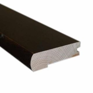 Dark Exotic 13/32 ft. Thick x 2 3/8 in. Wide x 78 in. Length Flush Mount Stair Nose Molding LM6619
