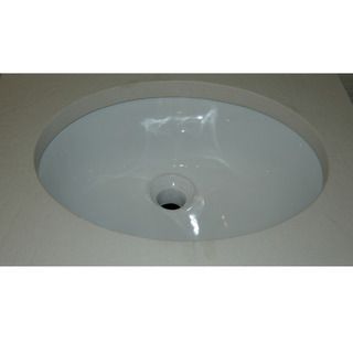 Oval White Ceramic Undermount Sink  ™ Shopping   Great