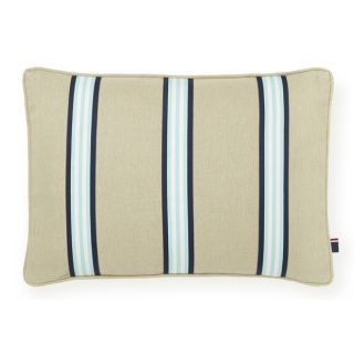 Tommy Hilfiger Applique Grosgrain Bleached Aqua Decorative Throw