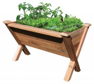 Gronomics Modular Rustic Garden Wedge   Raised Bed & Container Gardening