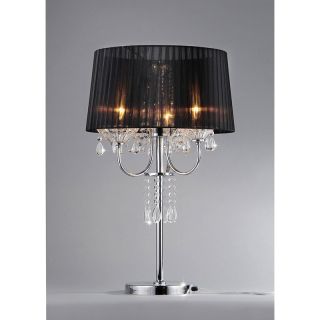 Warehouse of Tiffany Victoria Crystal Table Lamp   Table Lamps