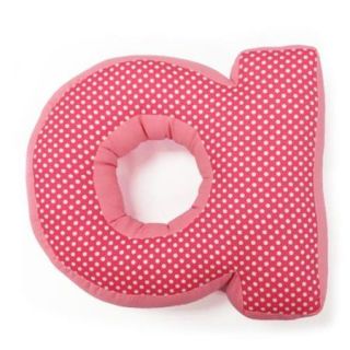 Simplicity Hot Pink Letter Throw Pillows A