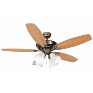 Design House Cabriolet 52 in. Rustic Pewter Ceiling Fan 153858