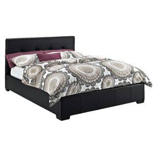 Dorel Novara Bed   Black (Queen Size)