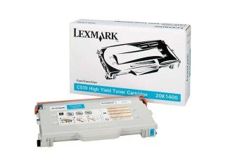 LEXMARK 20K1400 High Yield Toner Cartridge For X500, X502 Cyan