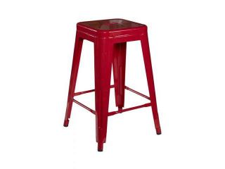 Square Metal Counter Stool   by Linon Home Decor