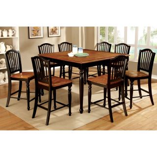 Furniture of America Drewes Counter Height Dining Table   Dining Tables