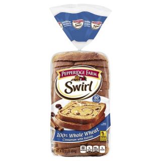 Pepperidge Farm® 100% Whole Wheat Swirl Bread   16 oz