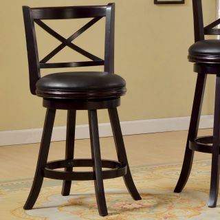 Terrana 24.5 Swivel Bar Stool with Cushion by Hokku Designs