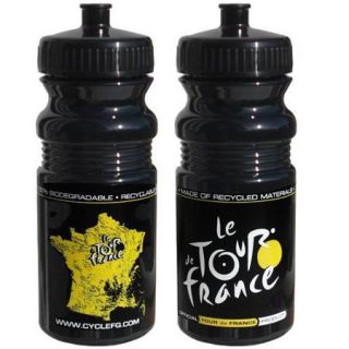 Tour De France 20 oz. Tour De Jour Series Water Bottle Color Black