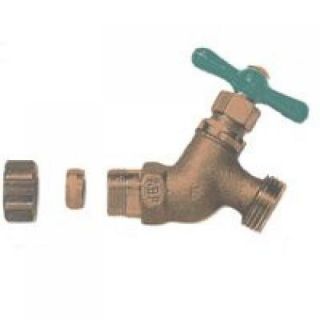Arrowhead Brass 254CCBCLD . 5 Copper Compression x . 75 Hose Connector Brass