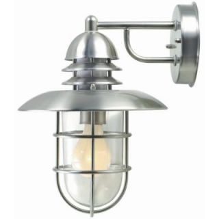Illumine 1 Light Outdoor Stainless Steel Wall Lamp CLI LS415077