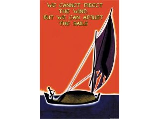 Buyenlarge 20613 6P2030 We Cannot Direct the Wind 20x30 poster