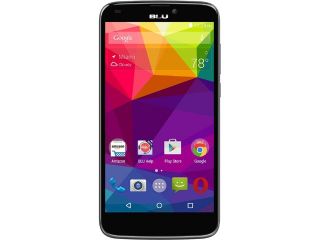 Blu STUDIO G PLUS S510Q 8GB 3G Black Unlocked Cell Phone 5.5" 1GB RAM