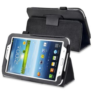 INSTEN Leather Tablet Case Cover with Stand for Samsung Galaxy Tab 3 7