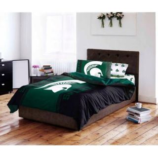 NCAA Michigan State University Spartans Bed in a Bag Complete Bedding Set