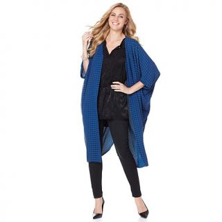 Melissa McCarthy Seven7 Woven Cocoon Kimono   7831662