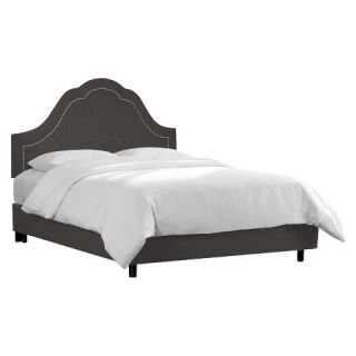 Arch Inset Nail Button Bed   Skyline