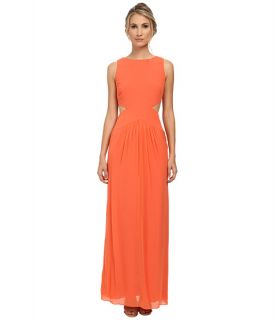 nicole miller queen of the night gown coral