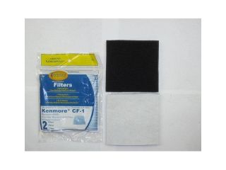(6) Kenmore  Progressive Foam Filter CF1, Progressive & Whispertone, Panasonic Vacuum Cleaners, 86883, 86880, 20 86
