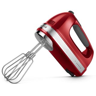 KitchenAid 7 Speed Empire Red Hand Mixer