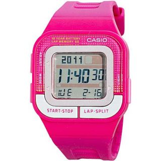 Casio Ladies' Pink 60 Lap Sports Watch