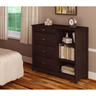 Ameriwood Industries 4 Drawer Bachelor's Chest