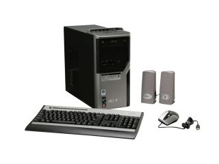 Acer Desktop PC Aspire AM3200 ED6000A Athlon 64 X2 6000+ 3 GB DDR2 320 GB HDD Windows Vista Home Premium (English / French)