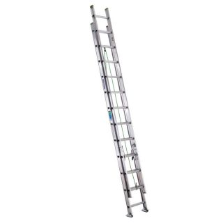 Werner 24 ft Aluminum 225 lb Type II Extension Ladder