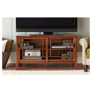 Luther TV Stand   Brown